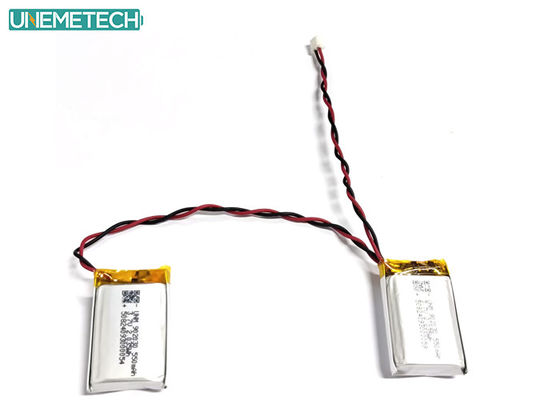 Quality  2C Fast Charging Lipo Battery 902030 2P 3.7V 1100mAh Lithium Polymer Battery Pack factory
