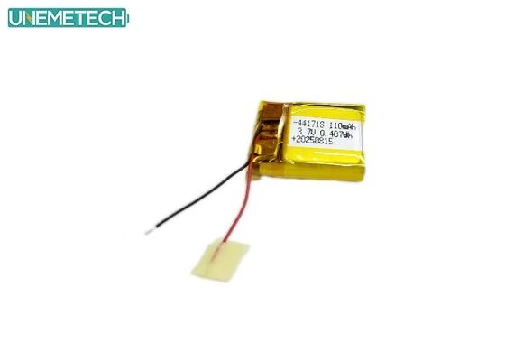 Quality  3.8V 110mAh 441718 High Voltage Polymer Lithium Ion Battery for Medical Bracelet factory