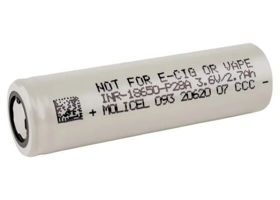 Quality  Molicel P28A 18650 Battery 3.6V 2800mAh 35A Discharge Lithium-ion Cylindrical Cell factory