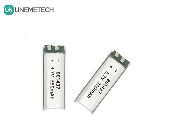 801437 3A High Rate Polymer Battery 3.7v 350mah Lipo Battery For IoT Electronic Devices