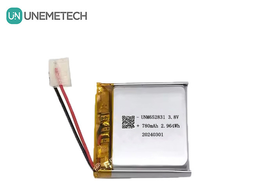 4.35V High Voltage Li Ion Battery 682531 780mAh 3.8V Wearable Device Battery CE Approved
