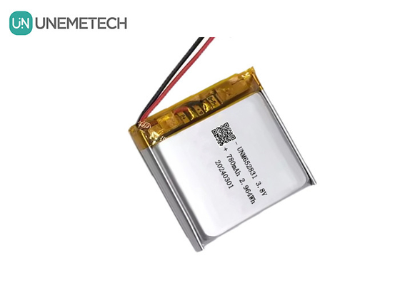 4.35V High Voltage Li Ion Battery 682531 780mAh 3.8V Wearable Device Battery CE Approved
