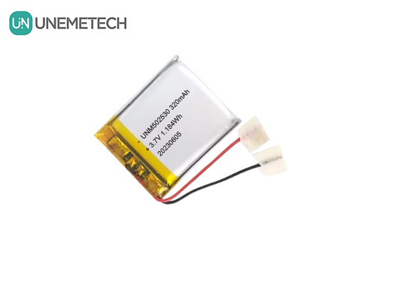 502530 3.7V 320mAh Rechargeable Polymer Lithium Battery for Wearable Products