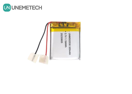 502530 3.7V 320mAh Rechargeable Polymer Lithium Battery for Wearable Products