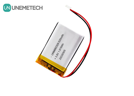 CE 4.35V High Voltage Lithium Battery 682329 520mAh 3.8V Li-Ion Rechargeable Battery