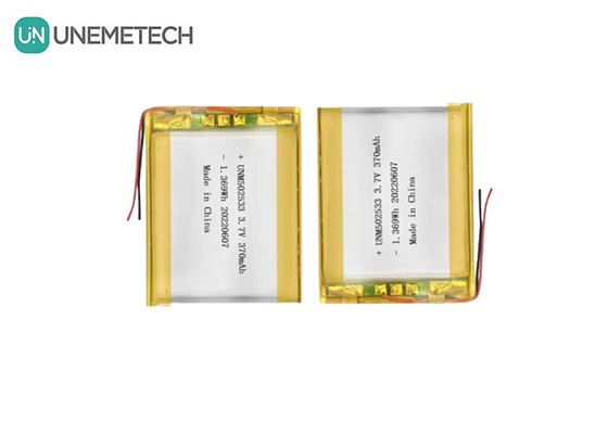 Li-ion Polymer Battery 502533 3.7V 370mAh Rechargeable Li-polymer Battery for Phone Watch