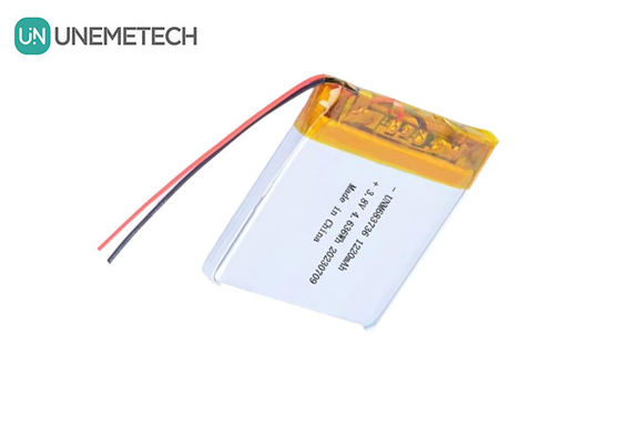 OEM 4.35V High Voltage Lithium Polymer Batteries 1220mAh 683736 with Long Cycle Life
