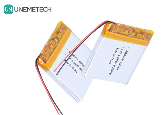 OEM 4.35V High Voltage Lithium Polymer Batteries 1220mAh 683736 with Long Cycle Life