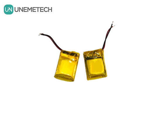 UNEMETECH 401115 Rechargeable Polymer Lithium Battery / 3.7V 40mAh Earphone Battery