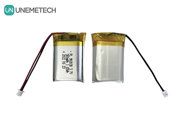 3.7V 500mAh Lithium Polymer Rechargeable Battery 902030 for Wearable Devices