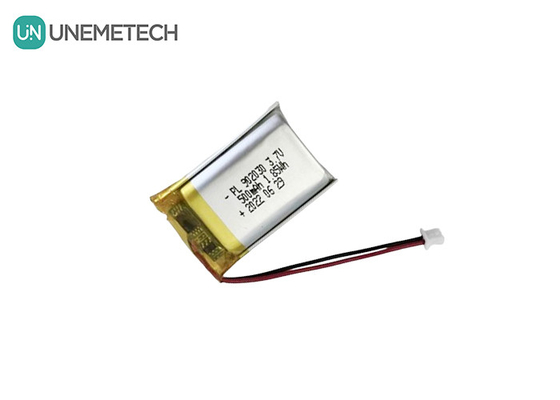 3.7V 500mAh Lithium Polymer Rechargeable Battery 902030 for Wearable Devices