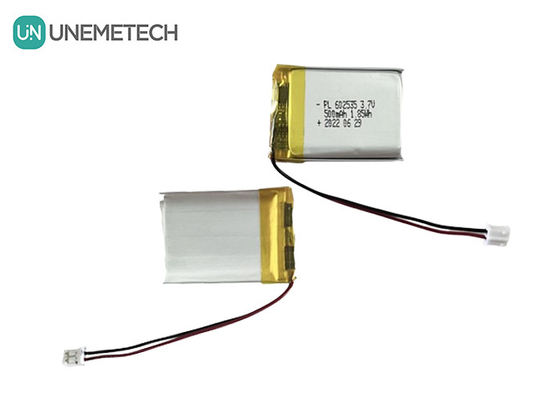 Long Cycle Life 3.7V 500mAh Rechargeable Li Polymer Battery 602535 for Digital Products