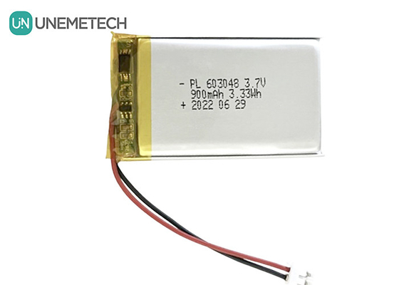 Wholesale 3.7V 900mAh Rechargeable Polymer Lithium ion Battery 603048 for Beauty Apparatus