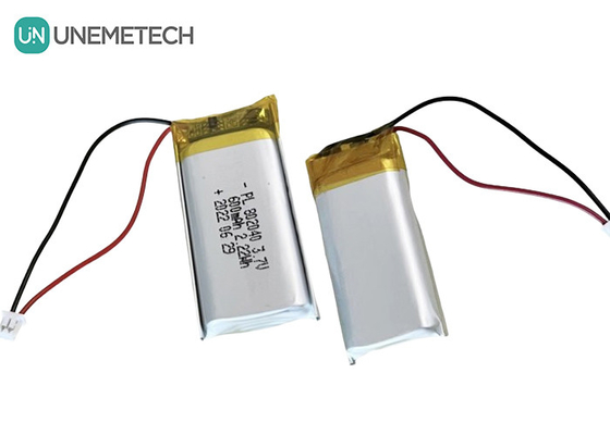 3.7V 600mAh Rechargeable Li Polymer Battery 802040 for Electronic Products