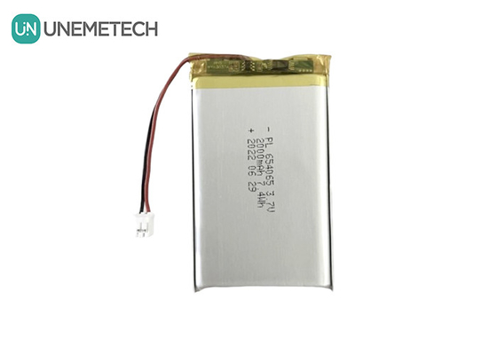 2000mAh 3.7V Rechargeable Lithium Polymer Battery 654065 for Electronic Toys