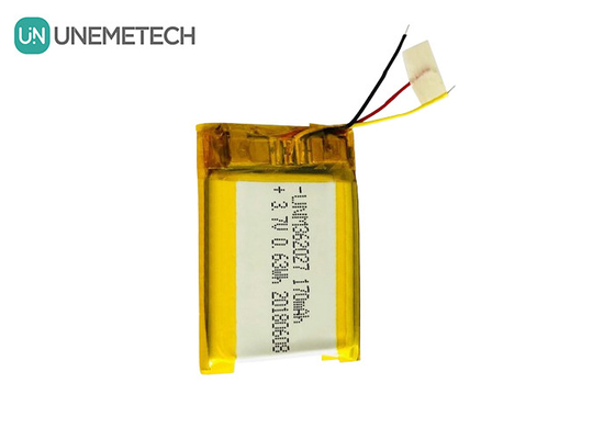 Silver 3.7V 170mAh Custom Li-polyer Batteries 362027 for Portable Printer Medical Device