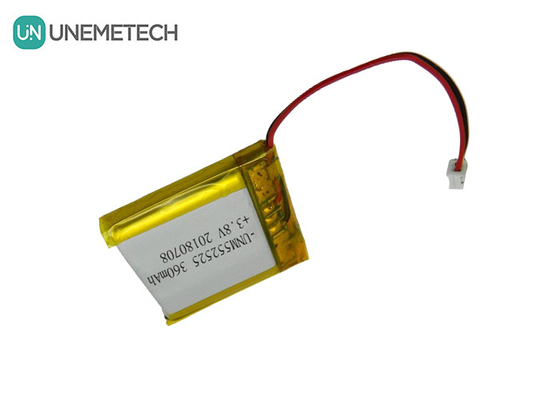 4.35V 360mAh Polymer High Voltage Lithium Ion Battery 552525 3.8V For Portable Devices