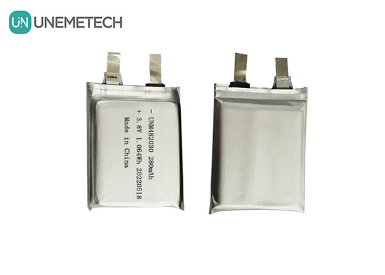 3.8V 280mAh Lipo Battery 482030 4.35V High Voltage Li-ion Polymer Battery CE Approved