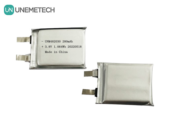 3.8V 280mAh Lipo Battery 482030 4.35V High Voltage Li-ion Polymer Battery CE Approved