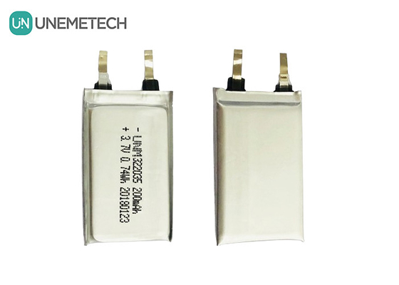 Rechargeable Custom Li Polymer Battery 322035 3.7V 200mAh for Wireless Headsets