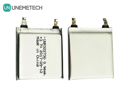 Customized Rechargeable Polymer Lithium Batteries / 3.7V 260mAh 322730 Li-Po Battery