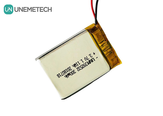 GPS Tracker Custom Lithium Polymer Battery / 3.7V 300mAh 392532 Rechargeable Lipo Battery