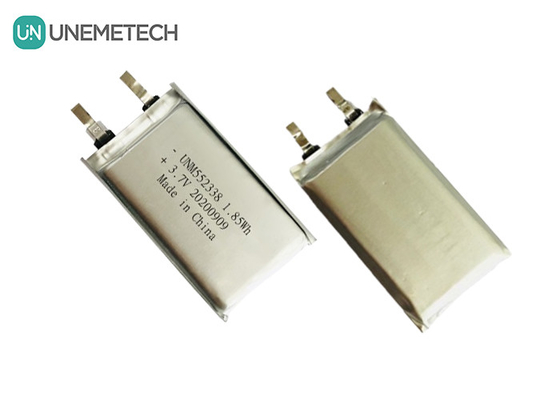3.7V 500mAh Custom Rechargeable Polymer Lithium Battery 552338 for 3C Digital Products