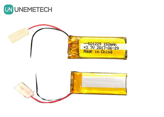 Lithium Polymer Li-Ion Battery 3.7V 150mAh 501229 for Electronic Equipment Parts