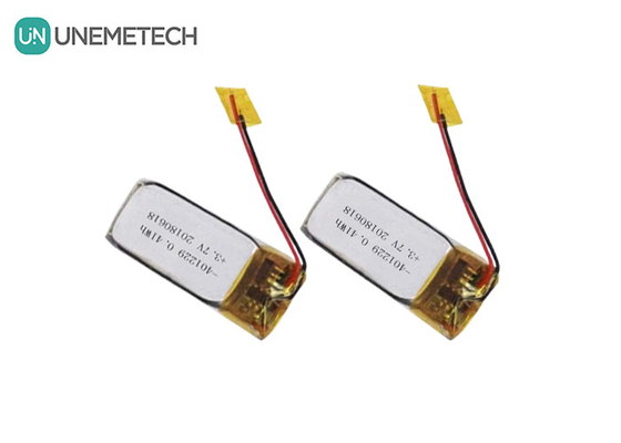 Custom Li Ion Polymer Battery 3.7 V 110mAh 401229 Small Lipo Battery For Earphone Charging Case