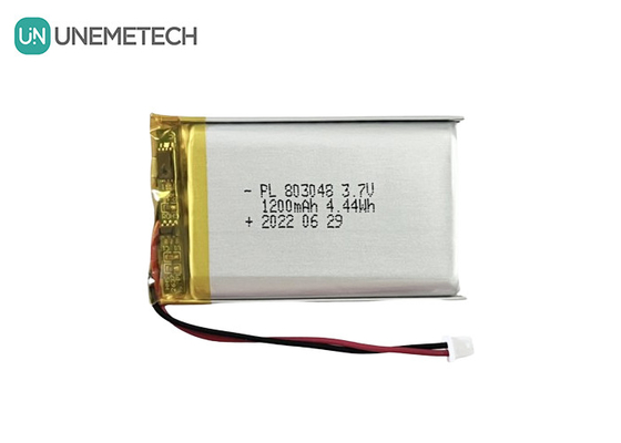 3.7V 1200mAh Polymer Lithium Ion Battery 803048 Li Ion Polymer Battery For Cosmetic Instrument