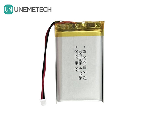 3.7V 1200mAh Polymer Lithium Ion Battery 803048 Li Ion Polymer Battery For Cosmetic Instrument