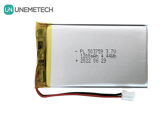 Rechargeable Li Polymer Battery 3.7V 1200mAh 503759 Poly Lithium Battery for Advisement Player