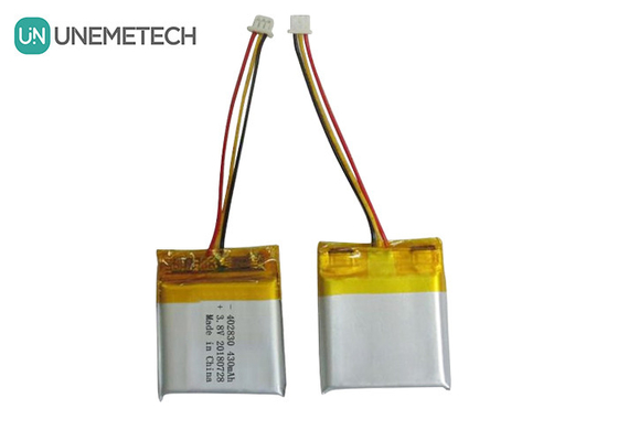 High Voltage Li-Polymer Battery 402830 3.8V 430mAh HV LiPo Batteries For Medical Device