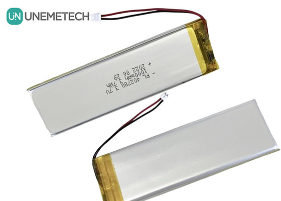 Charging Box Lithium Polymer Battery 1000mah 3.7V Rechargeable Li-Polymer Battery 402780