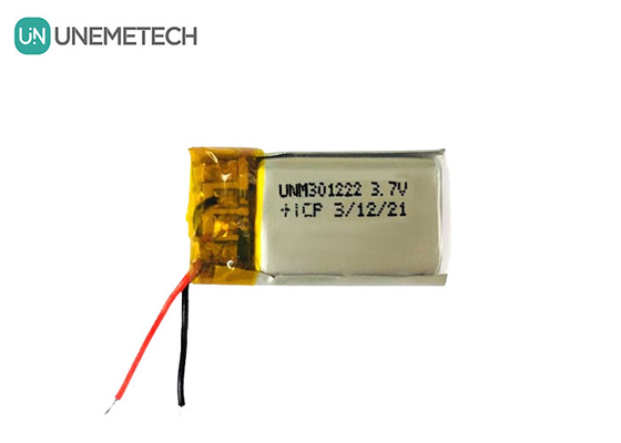 Wireless Headsets Rechargeable Li Poly Battery 3.7V 60mah Small Li-Polymer Battery 301222