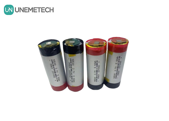 3A Cylindrical LiPo Battery 3.7V 1600mAh 18500 Lithium Polymer Battery For Consumer Electronics