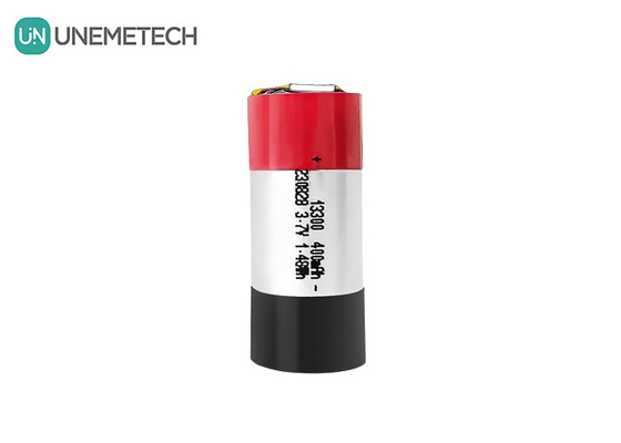 Rechargeabe Cylindrical Lipo Battery 3.7V 400mah 13300 For Electronic Cigarettes