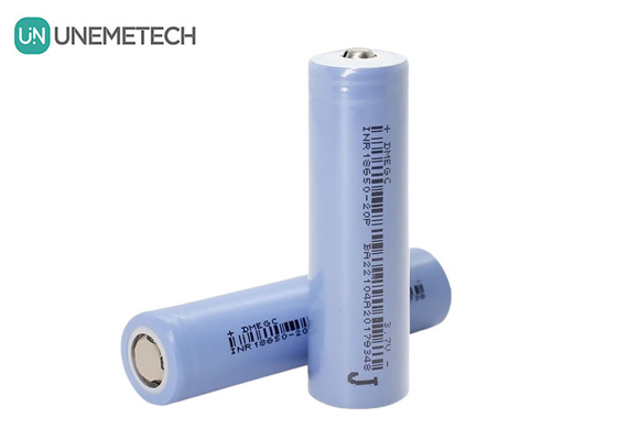 30A Continuous Discharge 18650 Batteries 2000mAh 3.7V Cylindrical Lithium Ion Cell INR18650-20P