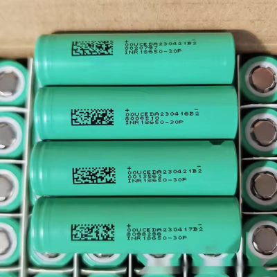 3.6V 3000mAh Max 20A Continuous Discharge 18650 Lithium Battery INR18650-30P For Electronic Tools
