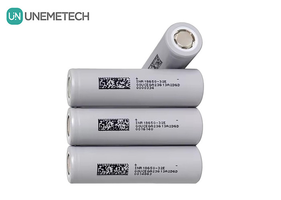 INR18650-32E 3200mAh 18650 Battery 10A 1000 Cycles 3.7V Cylindrical Lithium ion 18650 Battery
