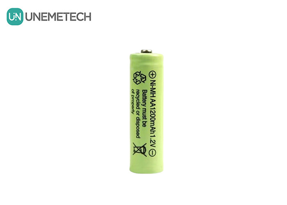 AA1200 1.2V AA 1200mAh NiMH Batteries Rechargeable For Emergency Lamp