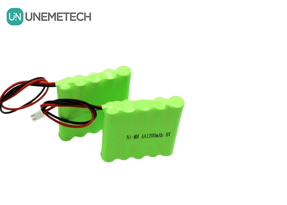AA1200 1.2V AA 1200mAh NiMH Batteries Rechargeable For Emergency Lamp