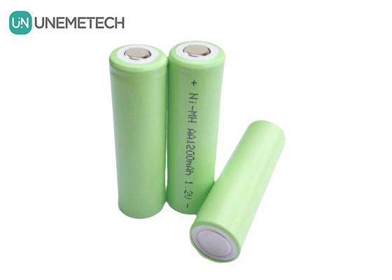 AA1200 1.2V AA 1200mAh NiMH Batteries Rechargeable For Emergency Lamp
