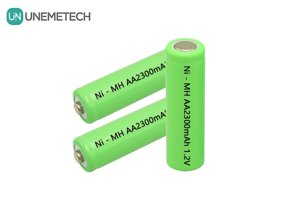 OEM ODM NiMH Batteries 1.2V AA 2300mAh Rechargeable Battery AA2300 For Wireless Microphone