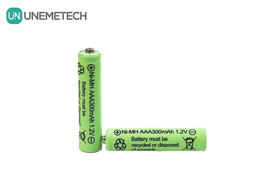 Ni-MH AAA Battery 1.2V 300mAh Rechargeable Battery For Solar Lights And Remote Controller