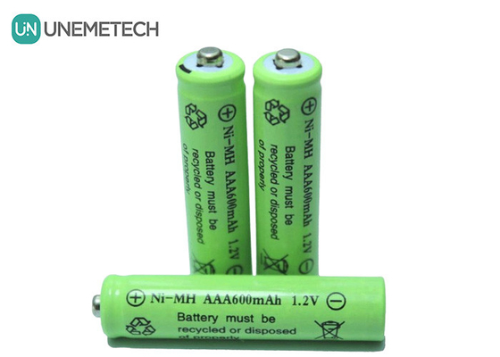 AAA 1.2V 600mAh Rechargeable NiMH Batteries AAA600 For Electronic Toys