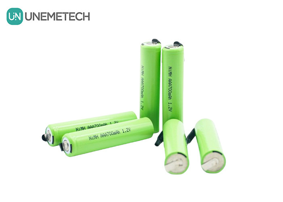 UNEMETECH AAA Rechargeable Ni-MH Battery 1.2V 700mAh AAA700 For Electric Shaver
