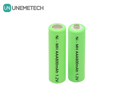 AAA800 Ni-MH Rechargeable Battery 1.2V AAA 800mAh For Microphone And Calculator