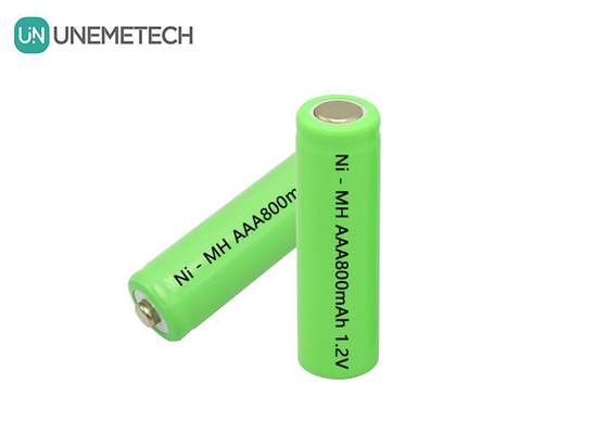AAA800 Ni-MH Rechargeable Battery 1.2V AAA 800mAh For Microphone And Calculator