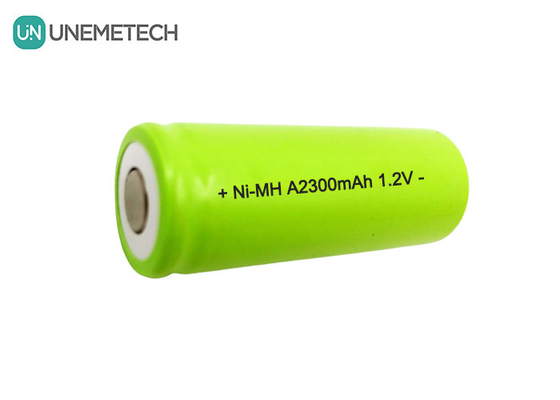 UNEMETECH Ni-MH A 2300mAh Battery 1.2V A2300 Nickel Metal Hydride Batteries For Micro-Robot